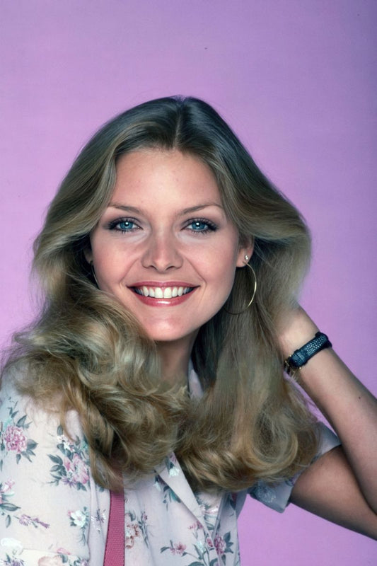 Michelle Pfeiffer Portrait Poster | Actress Wall Art Print - Celebrities Poster