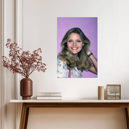 Michelle Pfeiffer Portrait Poster | Actress Wall Art Print - Celebrities Poster