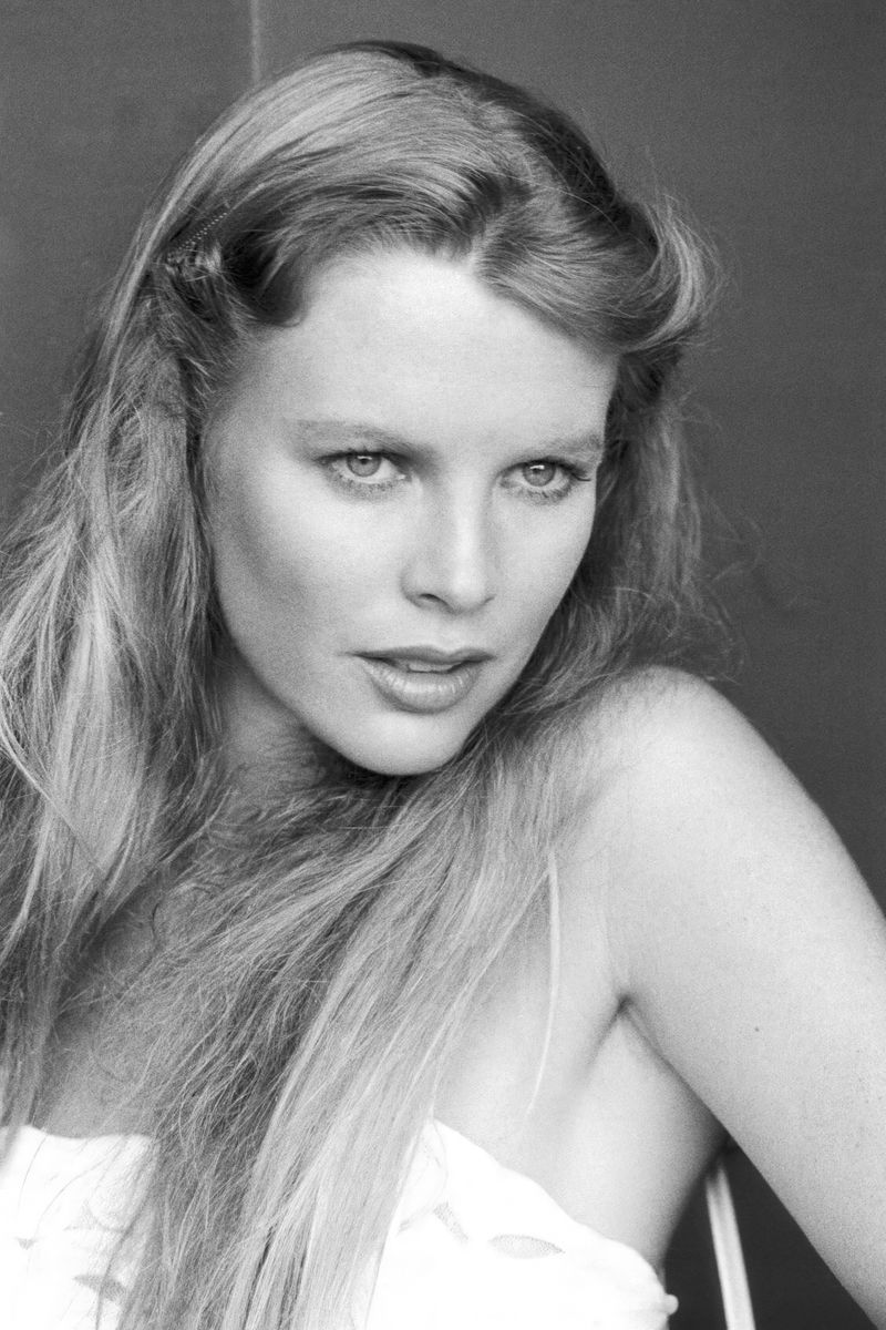 Kim Basinger Black and White Portrait Poster | Actress Wall Art Print - Celebrities Poster