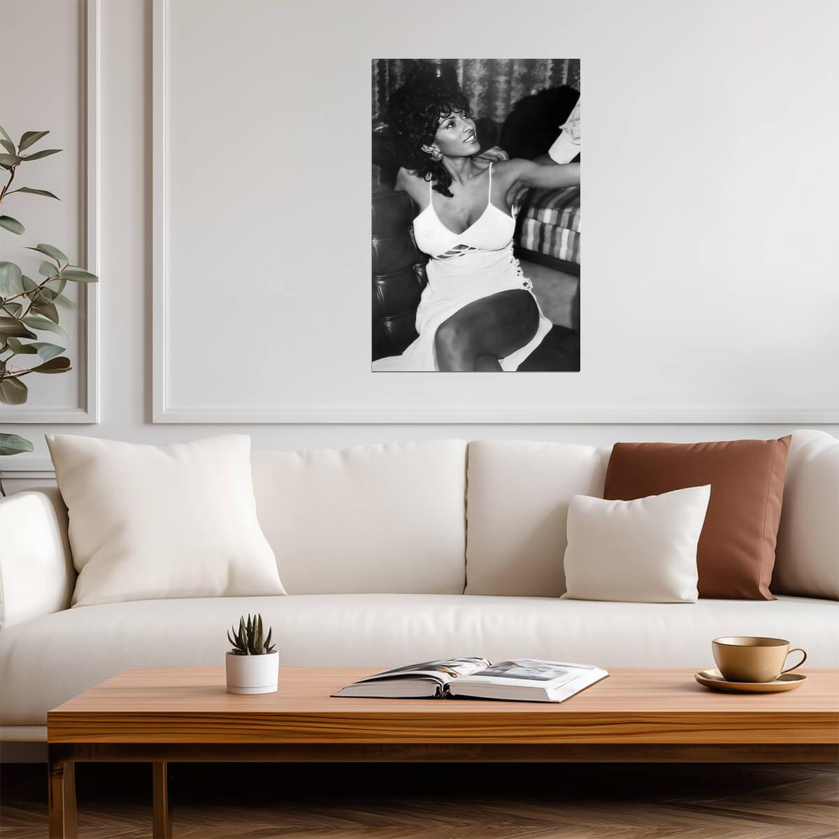 Pam Grier in Dress Poster | Sexy Actress Wall Art Print - Celebrities Poster