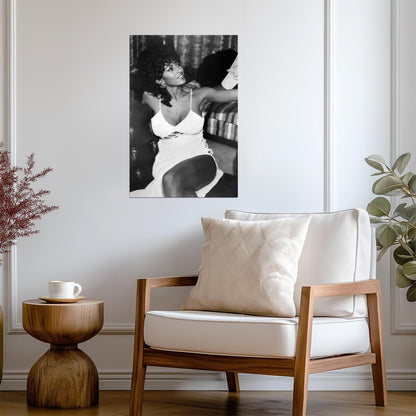 Pam Grier in Dress Poster | Sexy Actress Wall Art Print - Celebrities Poster