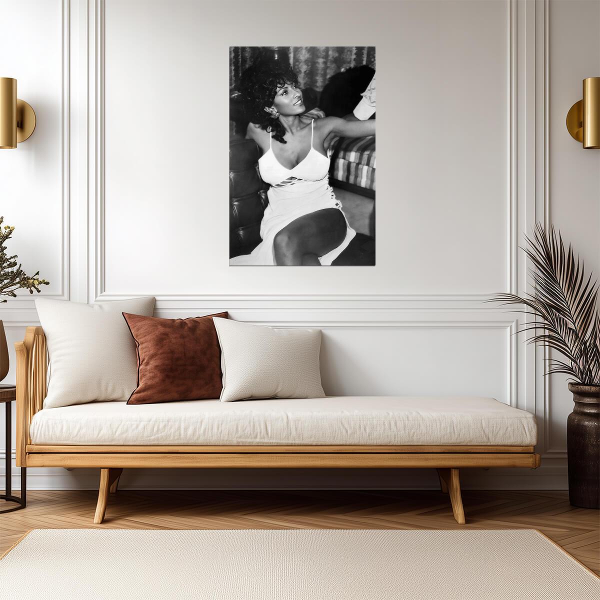 Pam Grier in Dress Poster | Sexy Actress Wall Art Print - Celebrities Poster