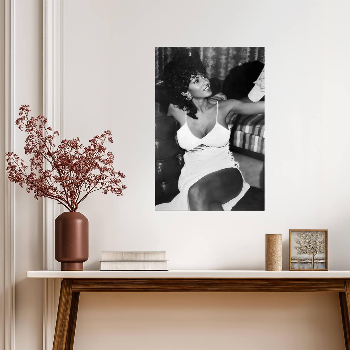 Pam Grier in Dress Poster | Sexy Actress Wall Art Print - Celebrities Poster