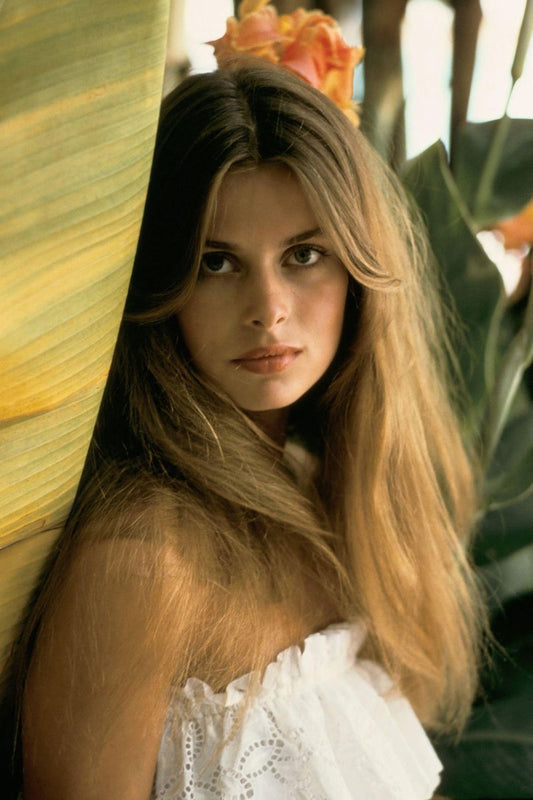 Nastassja Kinski Tropical Portrait Poster | Actress Wall Art Print - Celebrities Poster