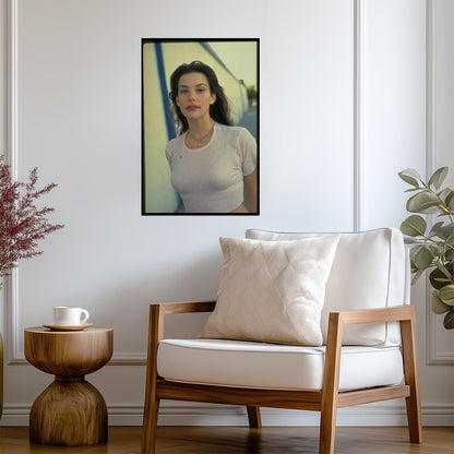 Liv Tyler 1997 Portrait Poster | Actress Wall Art Print - Celebrities Poster