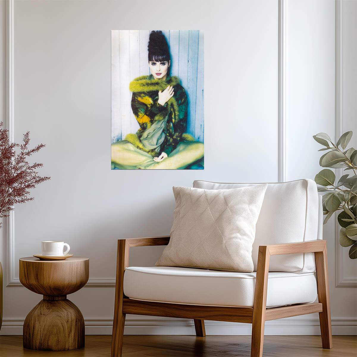 Isabella Rossellini Fashion Photoshoot Poster | Model Wall Art Print - Celebrities Poster