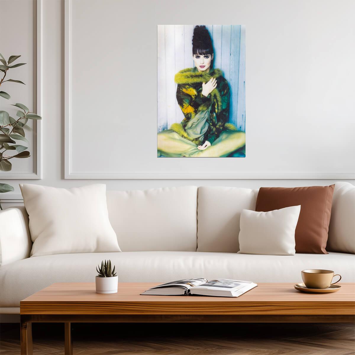 Isabella Rossellini Fashion Photoshoot Poster | Model Wall Art Print - Celebrities Poster