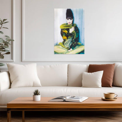 Isabella Rossellini Fashion Photoshoot Poster | Model Wall Art Print - Celebrities Poster