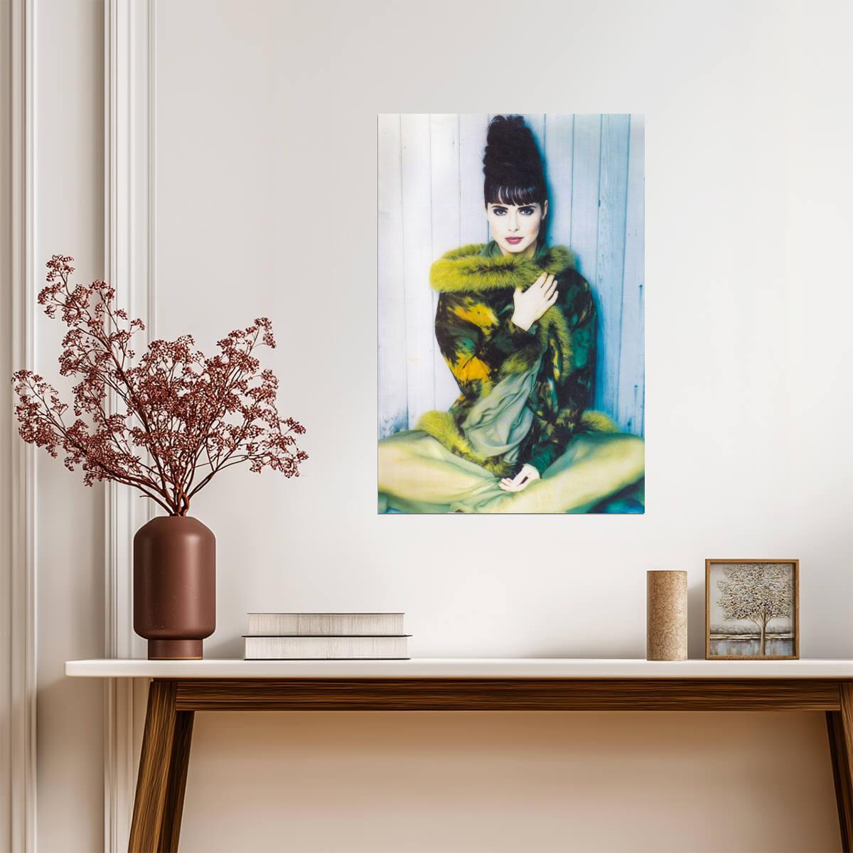 Isabella Rossellini Fashion Photoshoot Poster | Model Wall Art Print - Celebrities Poster
