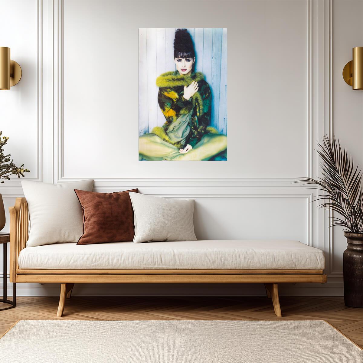 Isabella Rossellini Fashion Photoshoot Poster | Model Wall Art Print - Celebrities Poster