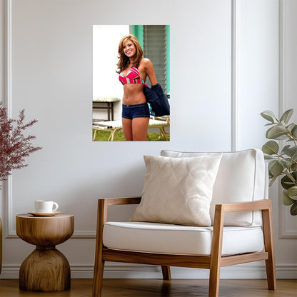 Eva Mendes in Bikini Poster | Stuck on You Movie Wall Art Print - Celebrities Poster