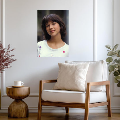 Sophie Marceau Young Portrait Poster | Actress Wall Art Print - Celebrities Poster