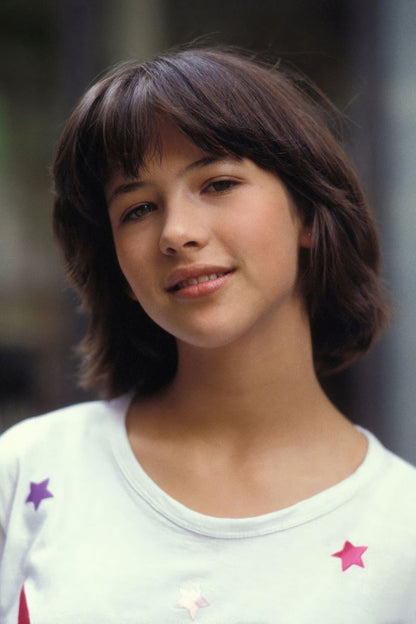 Sophie Marceau Young Portrait Poster | Actress Wall Art Print - Celebrities Poster