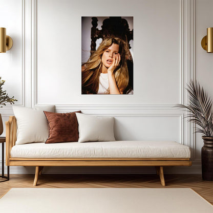 Kim Basinger Portrait Poster | Actress Wall Art Print - Celebrities Poster