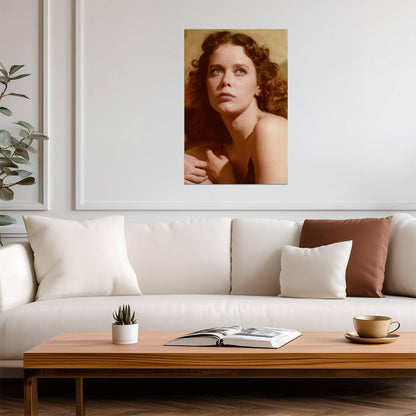 Sylvia Kristel Portrait Poster | Actress Photo Print - Celebrities Poster