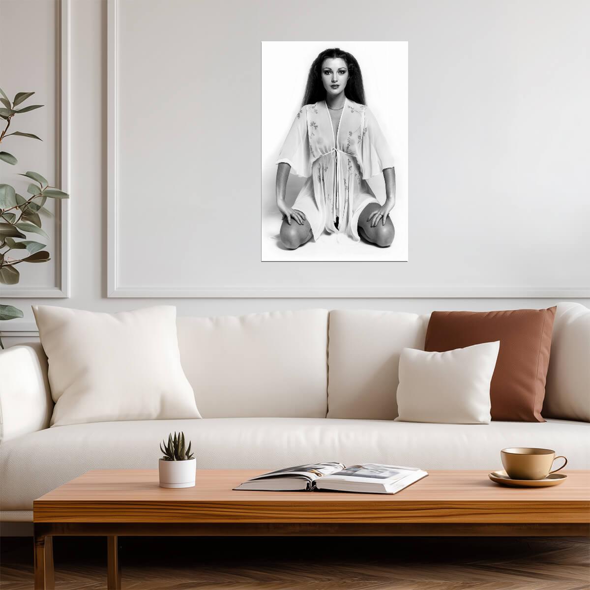 Jane Seymour in Sheer Outfit Poster | Sexy Actress Wall Art Print - Celebrities Poster