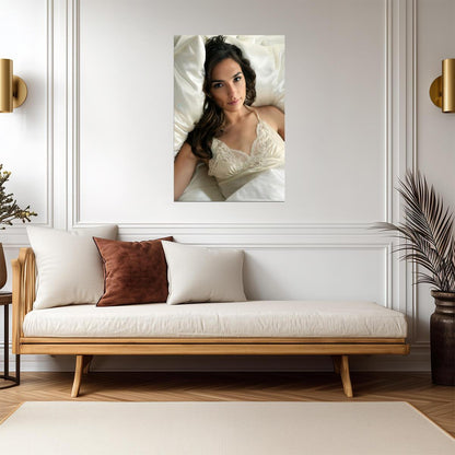 Gal Gadot in Lace Outfit Poster | Actress Wall Art Print - Celebrities Poster