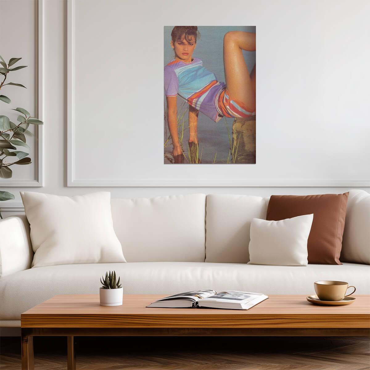 Brooke Shields Magazine Poster | Vintage Wall Art Print - Celebrities Poster
