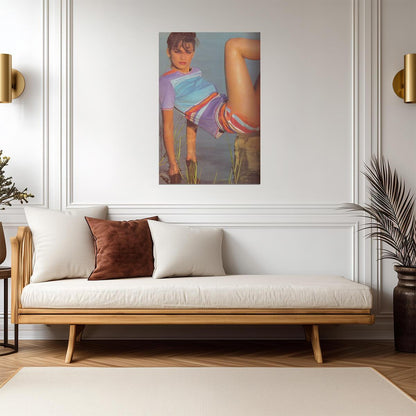 Brooke Shields Magazine Poster | Vintage Wall Art Print - Celebrities Poster