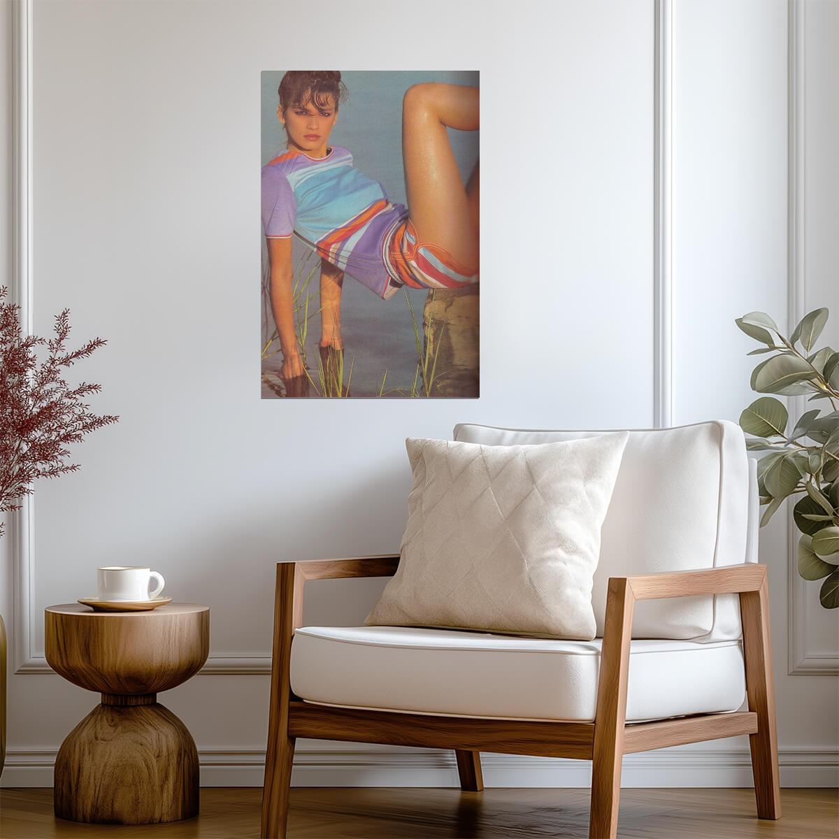Brooke Shields Magazine Poster | Vintage Wall Art Print - Celebrities Poster