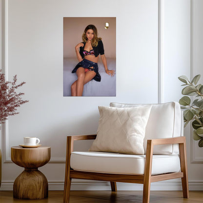 Ana De Armas in Lingerie Poster | Sexy Actress Wall Art Print - Celebrities Poster