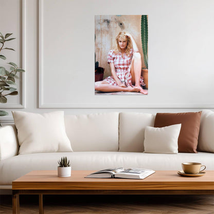 Daryl Hannah Vintage Poster | Actress Wall Art Print - Celebrities Poster