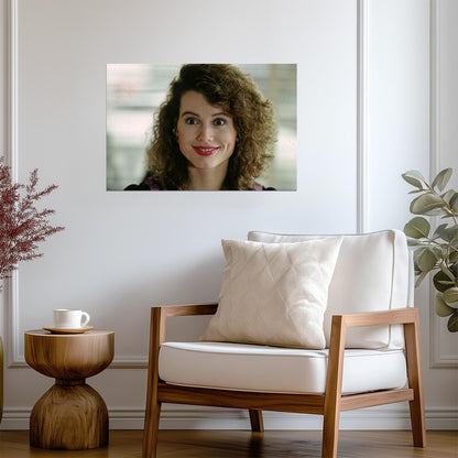 Geena Davis Young Portrait Poster | Actress Wall Art Print - Celebrities Poster