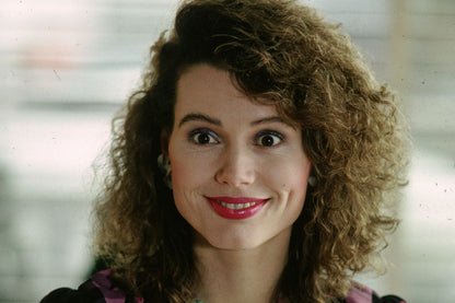 Geena Davis Young Portrait Poster | Actress Wall Art Print - Celebrities Poster
