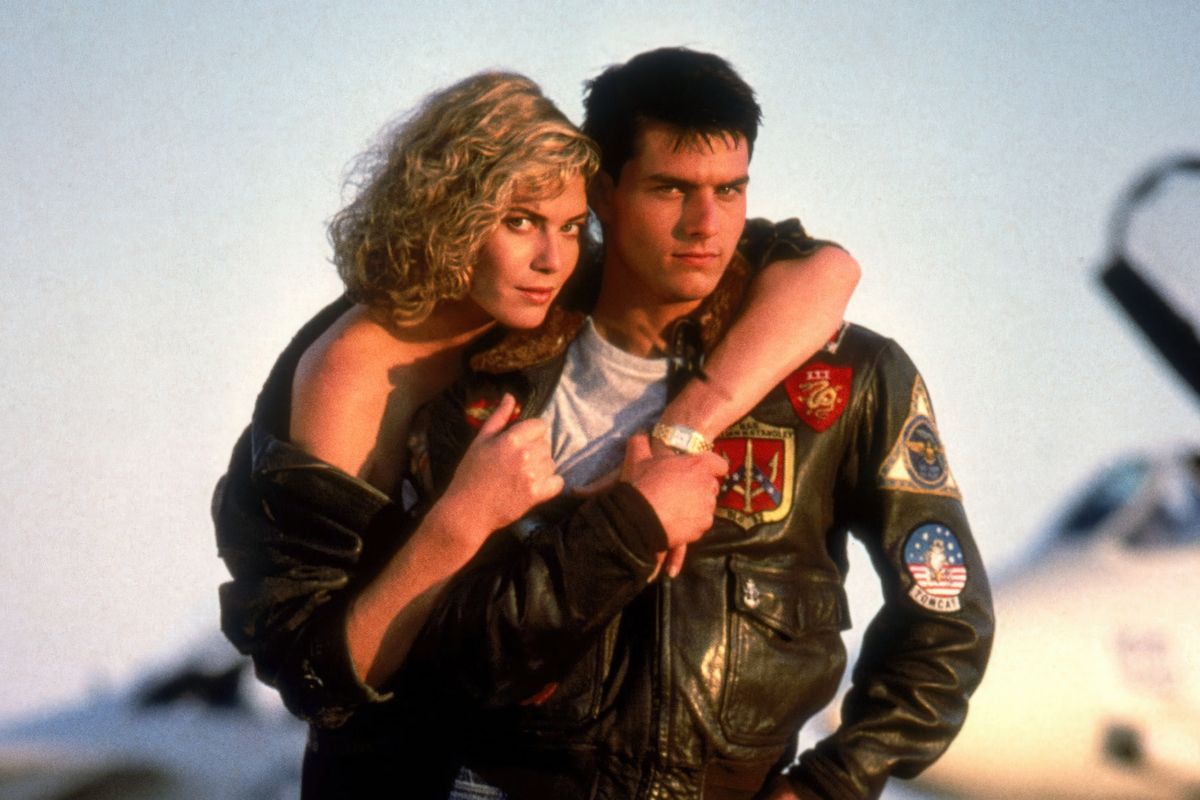 Kelly Mcgillis with Tom Cruise Poster | 80s Movie Wall Art Print - Celebrities Poster