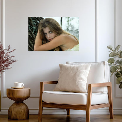 Nastassja Kinski Young Portrait Poster | Actress Wall Art Print - Celebrities Poster