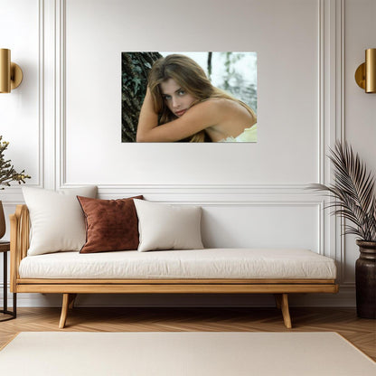 Nastassja Kinski Young Portrait Poster | Actress Wall Art Print - Celebrities Poster