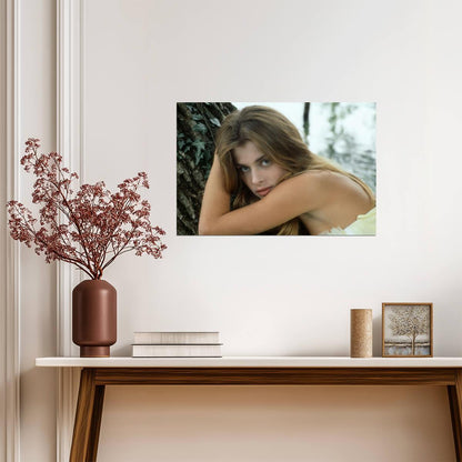 Nastassja Kinski Young Portrait Poster | Actress Wall Art Print - Celebrities Poster