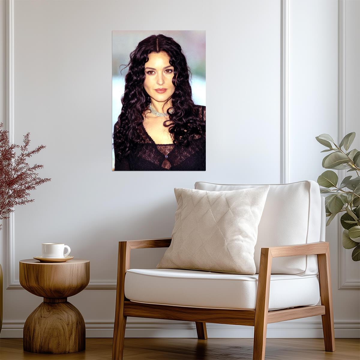 Monica Bellucci Red Carpet Poster | 2000 Vintage Wall Art Print - Celebrities Poster
