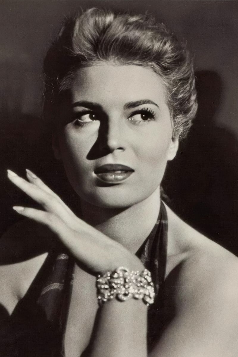Silvana Mangano Black and White Portrait Poster | Actress Wall Art Print - Celebrities Poster