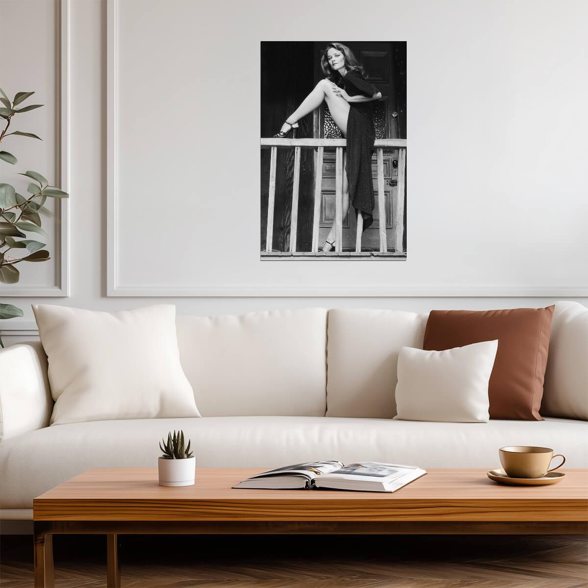 Charlotte Rampling Long Legs Poster | Sexy Actress Wall Art Print - Celebrities Poster