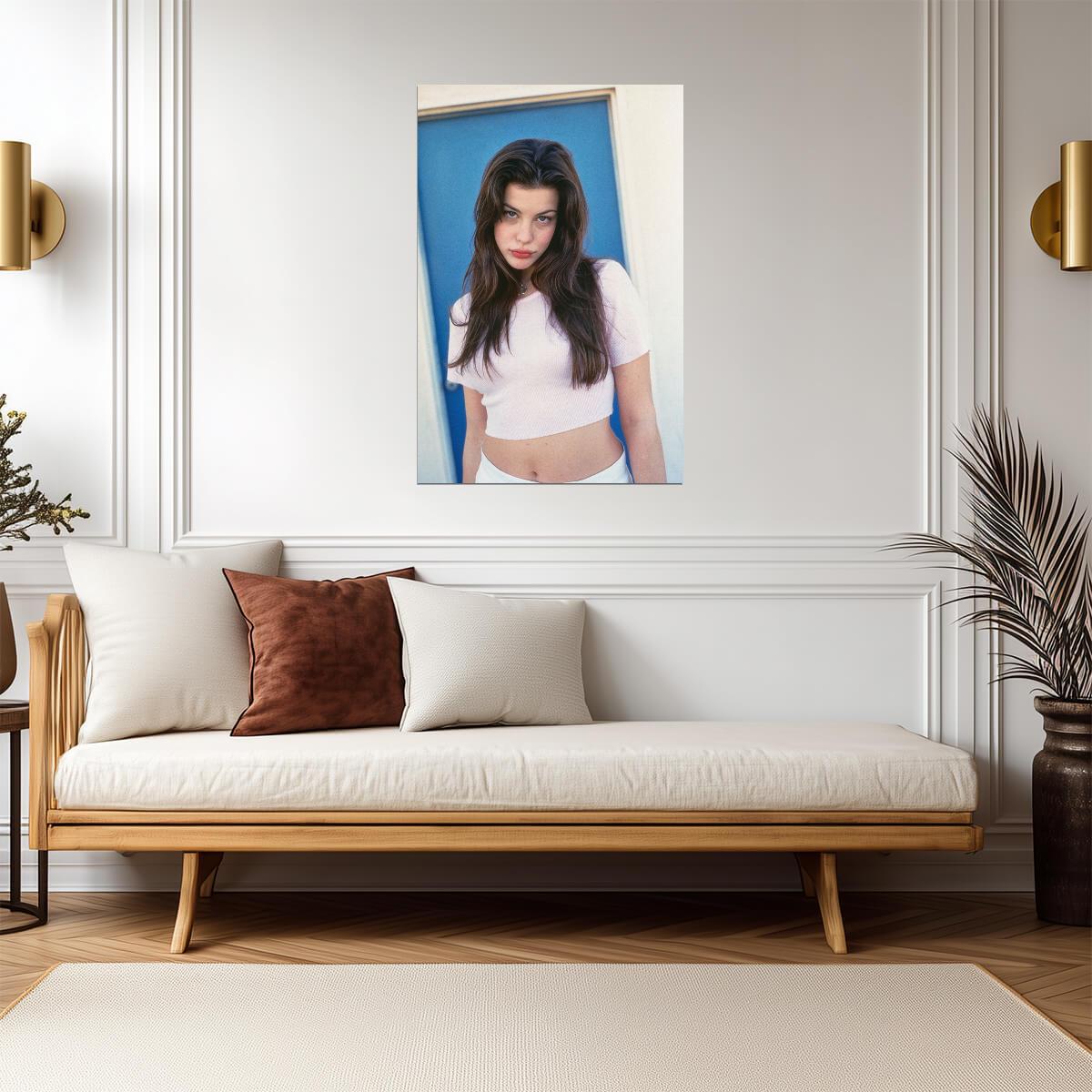 Liv Tyler Portrait Poster | Vintage Wall Art Print - Celebrities Poster