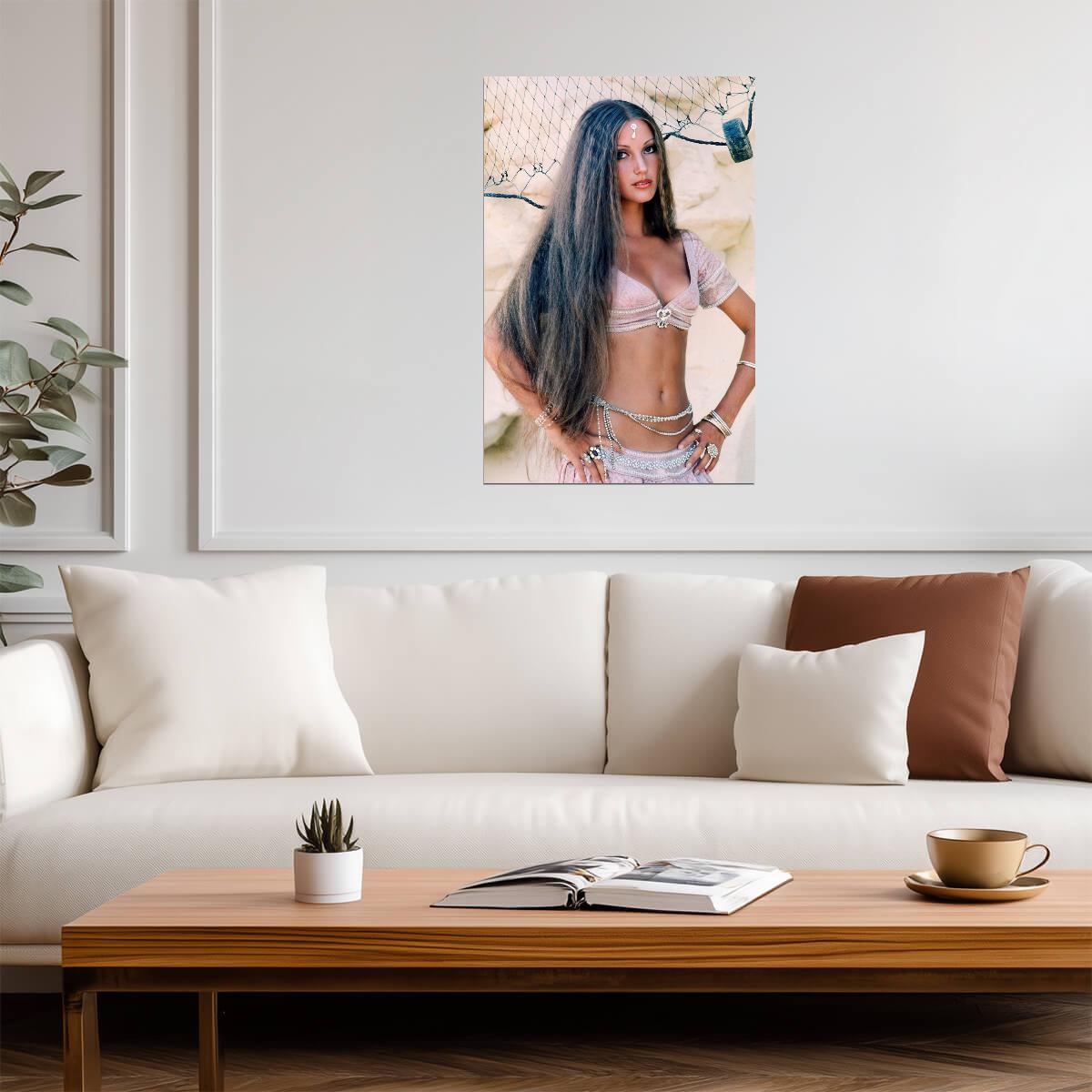 Jane Seymour Princess Poster | Sinbad 1977 Movie Wall Art Print - Celebrities Poster