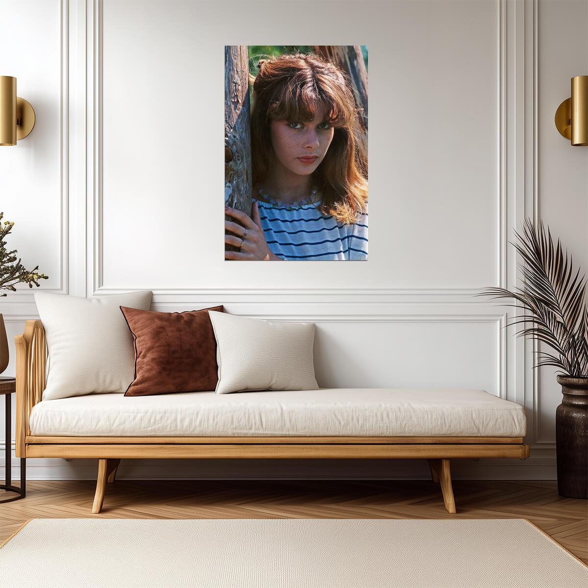 Nastassja Kinski Portrait Poster | Actress Wall Art Print - Celebrities Poster