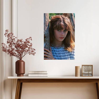 Nastassja Kinski Portrait Poster | Actress Wall Art Print - Celebrities Poster