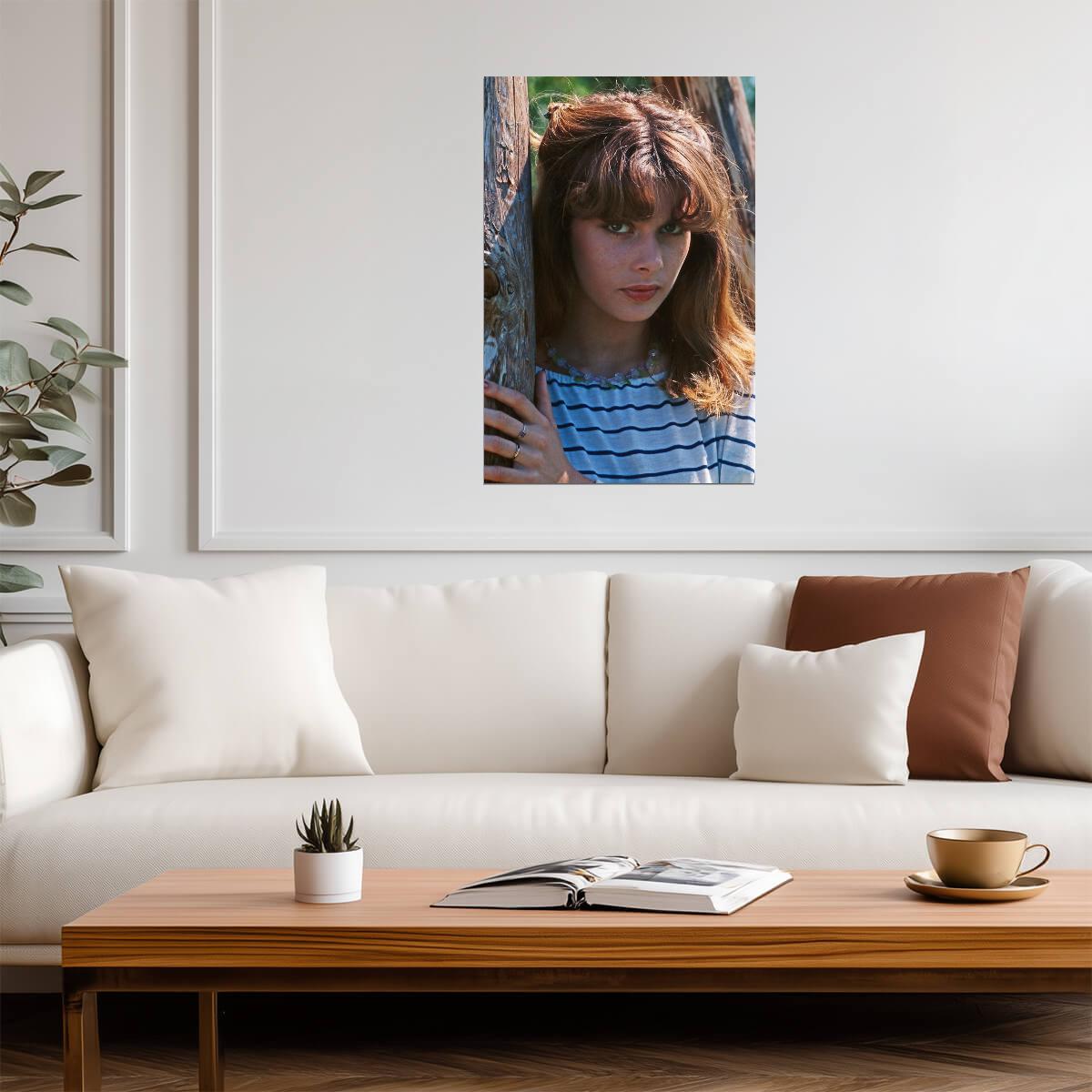 Nastassja Kinski Portrait Poster | Actress Wall Art Print - Celebrities Poster
