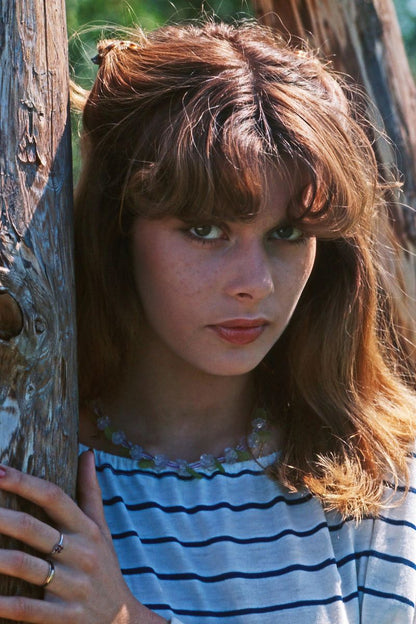 Nastassja Kinski Portrait Poster | Actress Wall Art Print - Celebrities Poster