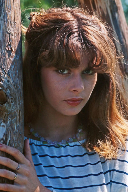Nastassja Kinski Portrait Poster | Actress Wall Art Print - Celebrities Poster