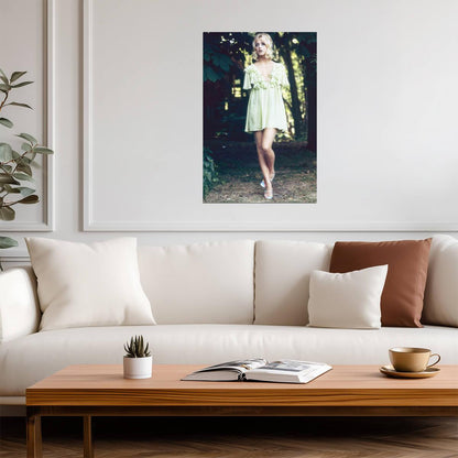 Goldie Hawn in Baby Doll Dress Poster | Outdoor Wall Art Print - Celebrities Poster