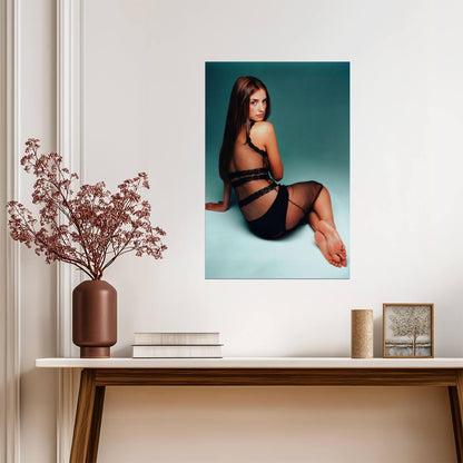 Penelope Cruz 1999 Legs Photoshoot Poster | Sexy Actress Wall Art Print - Celebrities Poster
