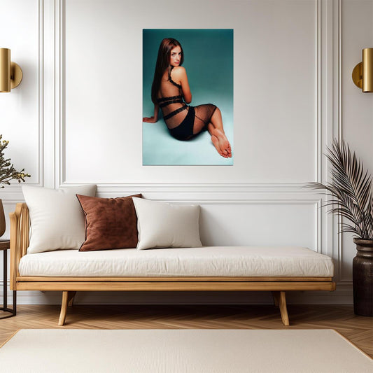 Penelope Cruz 1999 Legs Photoshoot Poster | Sexy Actress Wall Art Print - Celebrities Poster