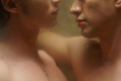 Gay Couple Poster | Romantic Close-Up Photo - Photography Poster