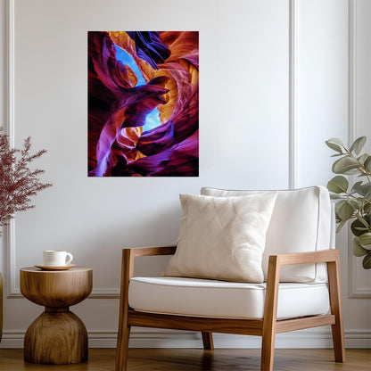 Colorful Abstract Shapes | Vibrant Modern Art Print | Contemporary Wall Poster